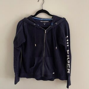 Navy lightweight hoodie